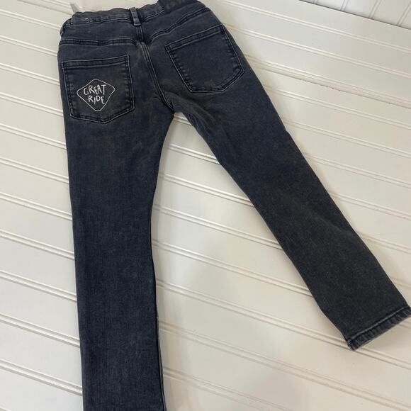 Zara Calvin Klein Girls Pink Hooded Puffer Vest & Jeans Bundle OF 2 Size 4-5 - Picture 8 of 10